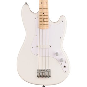 Resim Squier Sonic Bronco Bass 4 Telli Bas Gitar Bas Gitar - Arctic White / Maple 