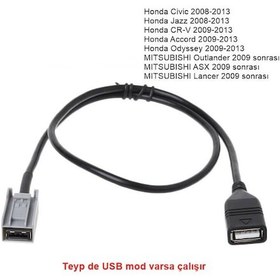 Resim Honda Usb Soketi Jazz Usb Mitsubishi Usb Soketi Asx Usb 