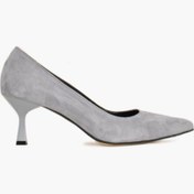 Resim Shoes & More SELINDA - Gri Süet - Topuklu 