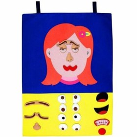 Resim AND-5122 CIRTLI KIZ YÜZ PANO 