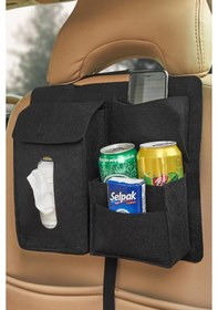 Resim Ankaflex- Oceanstyle Araç Içi Koltuk Arkası Ergonomik Boy Keçe Organizer 
