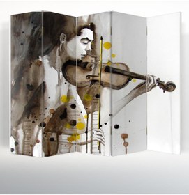 Resim Modacanvas 5 Kanatlı Paravan 