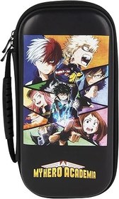 Resim Konix My Hero Academia Nintendo Switch için taşıma çantası, siyah 