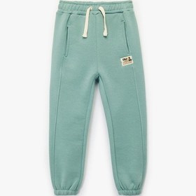 Resim Koton Beli Bağlamalı Cepli Jogger Eşofman Altı Yeşil 6wmb40077tk Yeşil 