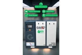 Resim Invertörlü Vidalı Hava Kompresörü 16 Bar 30 Hp (Tek Makine) IGPV-30E 