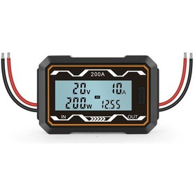 Resim Yüksek Hassasiyetli Dc Güç Ölçer Güç Analizörü Gerilim K19666-200 200a 