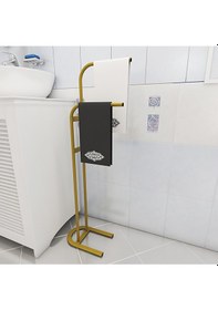 Resim Metallica Concept Retro Gold Dik Havluluk Banyo Düzenleyici Konsept Havluluk 6996 