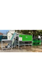 Resim Kadıoğlu Magnum 3 - 3 Metre Çift Tamburlu Fırçalı Yatay Ceviz Soyma Makinesi 