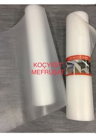 Resim Eva Şeffaf Raf Örtüsü-Dolap Ve Çekmece İçi Kaymaz Kaydırmaz Örtü 