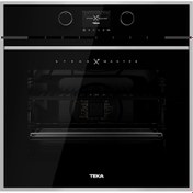 Resim TEKA Siyah Cam Steak Master Multi Fonksiyonel Turbo Ankastre Fırın (TEKA.111000026) 