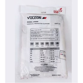 Resim vulcon Tek Kullanımlık Koruyucu Boya Badana Boyacı Tulumu 