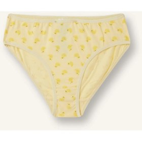 Resim DeFacto Desenli Penye 3'lü Slip Külot Kız Çocuk H6338A826SM 