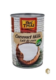 Resim Real Thai Hindistan Cevizi Sütü Lite Coconut Milk Lite 400 ML 