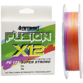 Resim Remixon Fusion 300M X12 Multicolor İp Misina 