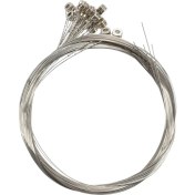 Resim Mingjin Shop 1 Gümüş Tarzı 20'li Paket Tekli Elektro Gitar Telleri Toplu Yüksek E (Orta) 11 Ölçer Im Sıcak (Yurt Dışından) 