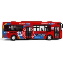 Resim Mega Oyuncak Sesli Işıklı Die Cast Otobüs 