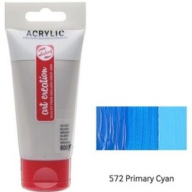 Resim Talens Artcreation Akrilik Boya 75Ml - N 572 Primary Cyan 