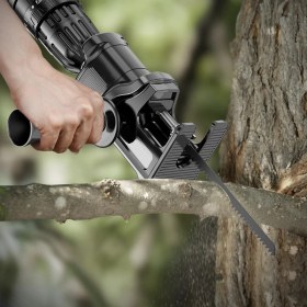 Resim Depolife Tilki Kuyruğu Testere Dönüştürücü Matkap İçin Testere Adaptörü 