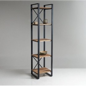 Resim Güvendekoratif Metal Kitaplık Ofis Sehpa 