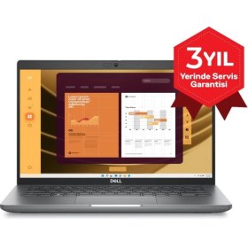Resim Binbir Göz Bilgisayar Dell Latitude 5450 Ultra 7 155U 16GB 512GB SSD 14 Fhd N012L545014U Ubuntu Notebook 