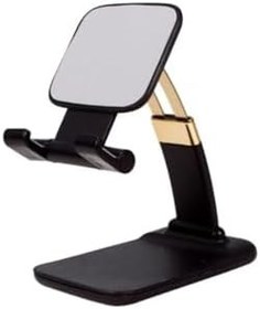 Resim bbtech Masa Üstü Telefon & Tablet Standı Kademeli Yükseklik Ayarlı Telefon Tutucu Stand Siyah;Siyah 
