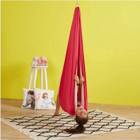 Resim Svava Duyu Terapili Çocuk Salıncağı, Yaylı Antigravity - Terapi Salıncak 