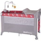 Resim Kraft West Dönenceli Oyun Parkı Park Yatak 