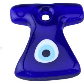 Resim Tahtakaletoptanci Cam Nazar Boncuğu Delikli Kaftan Modeli Büyük Boy 