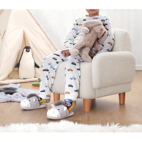 Resim Lorence Home Cobie Teddy Çocuk Koltuğu - Beyaz 