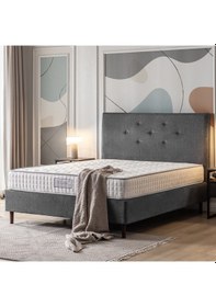 Resim Us. Sleeping Full Ortopedik Grey Yayli Yatak 90 X 200 