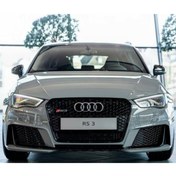 Resim Karva Audi A3 Rs3 Siyah Ön Panjur Siyah Çerçeve 2016-2020 