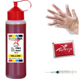 Resim Eurink Hp 912 Kartuşlar Için Uyumlu Yellow Mürekkep 500 ml 