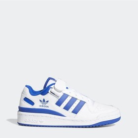 Resim Adidas Çocuk Basketbol Ayakkabı Forum Low J Fy7974 Beyaz 