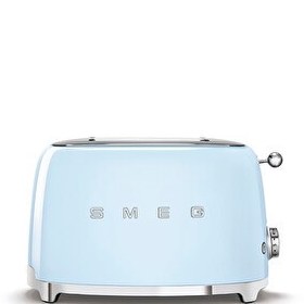 Resim Smeg TSF01PBEU 2x2 Pastel Mavi Ekmek Kızartma Makinesi 