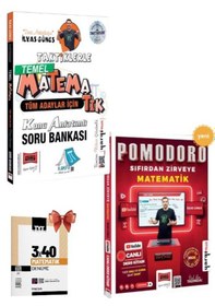 Resim Pomodoro Sıfırdan Zirveye Matematik Canlı Ders Kitabı- Tüm Adaylar İçin Taktiklerle Temel Matematik 