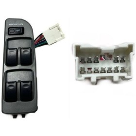 Resim Sportage Cam Açma Düğmesi Ön Sol 1997-1999/ Kk377-66-350-c96 