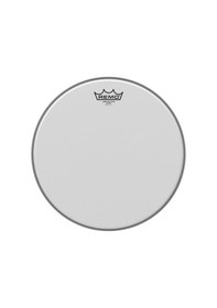 Resim Remo Ba-0114-00 Ambassador Coated Davul Derisi Profesyonel - 14 İnç Trampet Derisi Tek Katman 10-mil , Pürüzlü Beyaz Kaplama, Sıcak Ve Açık Tını Ölçüler: 14 İnç Çap 