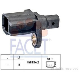 Resim Facet 21.0018 On Abs Hız Sensoru Sag / Sol Fıesta V 01 08 