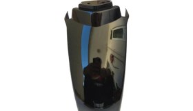 Resim Alkan E-Bike Ön Çamurluk Geniş Elektrikli Bisiklet Ön Çamurluk Siyah 