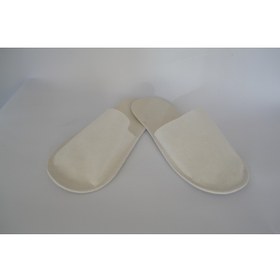 Resim EYMEN BUKLET Otel Tipi Tek Kullanımlık 2 Mm Overlok Terlik 300'lü 