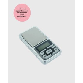 Resim Kapaklı Dijital Cep Terazisi Hassasiyet 300 gr 