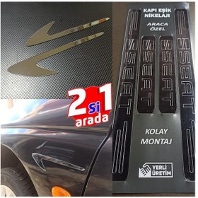 Resim Seat Leon Kapı Eşiği Set + Çamurluk Vent Krom Görsel 