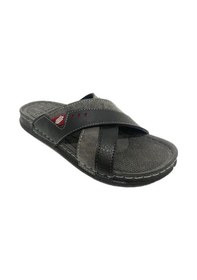 Resim Gezer 11474-24 Anatomik Trend Fashion Erkek Terlik Siyah 
