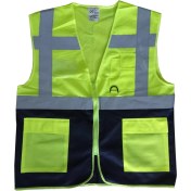 Resim Yönetici Ikaz Yeleği Sarı/lacivert L Beden 