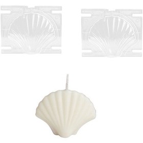 Resim Poli Karbon Sert Plastik Shell Mum Kalıbı Büyük Boy 10x12 Cm 