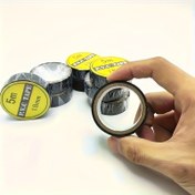 Resim 10 adet PVC Elektrik Yalıtım Bandı - Güçlü Yapıştırıcı, Isı ve Hava Koşullarına Dayanıklı, Nem Geçirmez, Kablolama, Raket Tutucuları ve Ev Kullanımı İçin Dayanıklı, Malzeme: PVC, Çeşitli Uygulamalar İçin Uygun 
