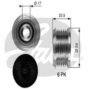 Resim GATES Oap7080 Alternator Kasnagi (FİAT: SCUDO 2.0 JTD 01-06/DUCATO 2.0JTD 30667687 77362558 (WE711291) 