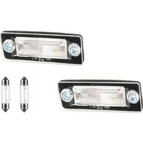 Resim VOLKSWAGEN CADDY 4 2015 SONRASI PLAKA LAMBASI LED 2 ADET 