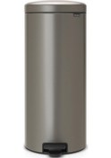 Resim Brabantia Çöp Kutusu 30 Litre Newicon Pedallı Platin 114441 