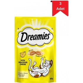 Resim Dreamies Peynirli Kedi Ödülü 60 Gr X 3 Adet 